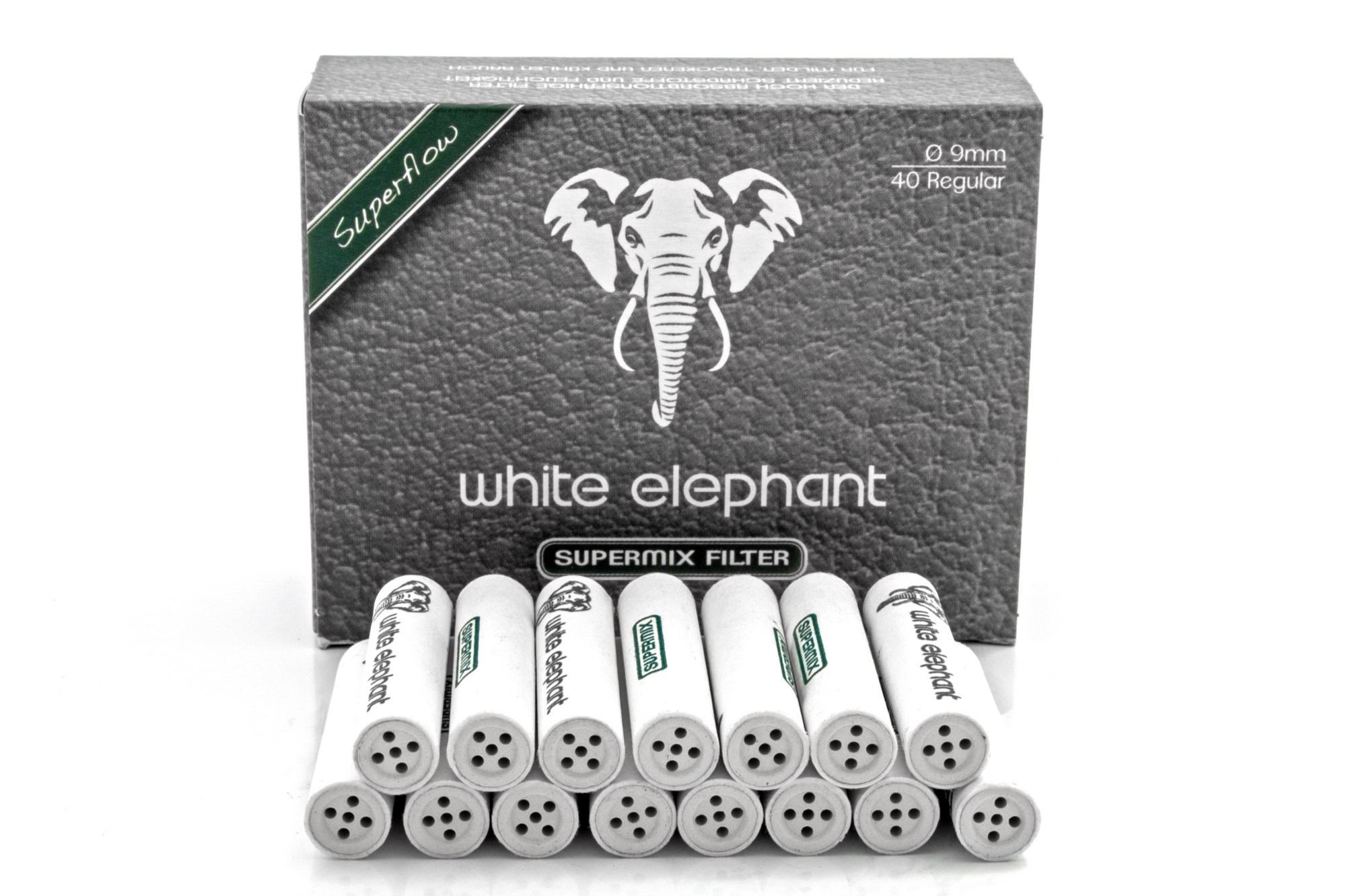 White Elephant 40 Super Mix Filter 9mm (10x)